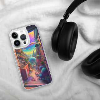 OPENING ROOM Clear Case for iPhone | ACIDMATH AI