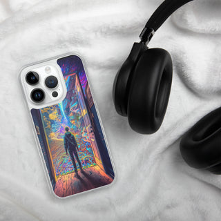 WONDERLAND Clear Case for iPhone | ACIDMATH AI