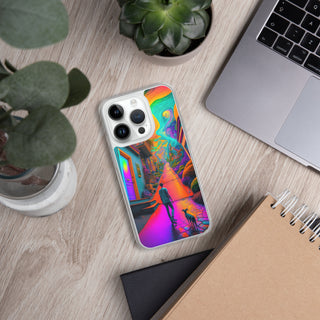 A WALK WITH THE DOG Clear Case for iPhone | ACIDMATH AI