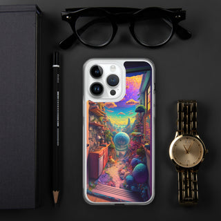 OPENING ROOM Clear Case for iPhone | ACIDMATH AI