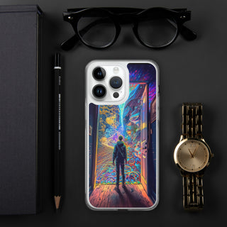 WONDERLAND Clear Case for iPhone | ACIDMATH AI