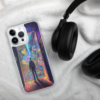 WONDERLAND Clear Case for iPhone | ACIDMATH AI