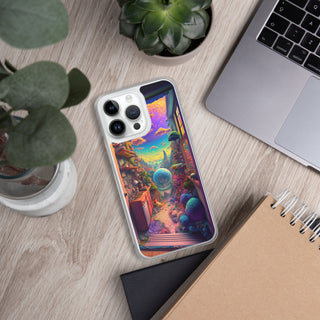 OPENING ROOM Clear Case for iPhone | ACIDMATH AI