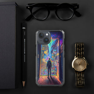 WONDERLAND Clear Case for iPhone | ACIDMATH AI