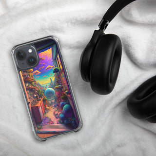 OPENING ROOM Clear Case for iPhone | ACIDMATH AI