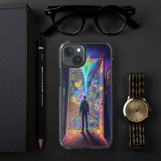 WONDERLAND Clear Case for iPhone | ACIDMATH AI