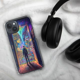 WONDERLAND Clear Case for iPhone | ACIDMATH AI