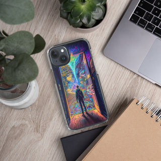 WONDERLAND Clear Case for iPhone | ACIDMATH AI