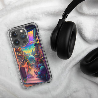 OPENING ROOM Clear Case for iPhone | ACIDMATH AI