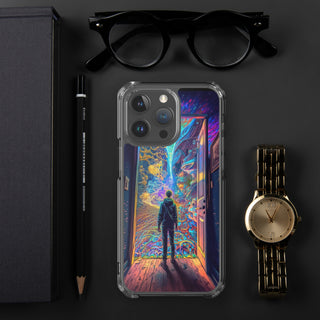 WONDERLAND Clear Case for iPhone | ACIDMATH AI