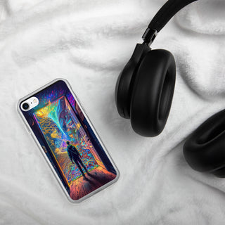 WONDERLAND Clear Case for iPhone | ACIDMATH AI