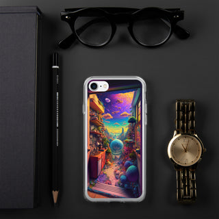 OPENING ROOM Clear Case for iPhone | ACIDMATH AI