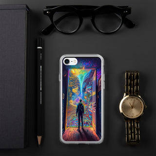 WONDERLAND Clear Case for iPhone | ACIDMATH AI