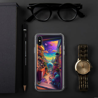 OPENING ROOM Clear Case for iPhone | ACIDMATH AI