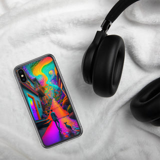 A WALK WITH THE DOG Clear Case for iPhone | ACIDMATH AI