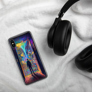WONDERLAND Clear Case for iPhone | ACIDMATH AI