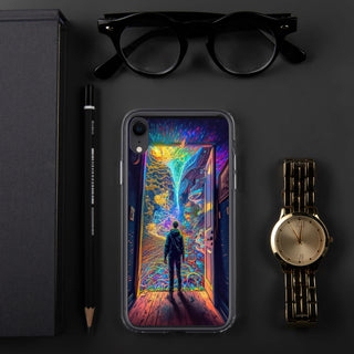 WONDERLAND Clear Case for iPhone | ACIDMATH AI