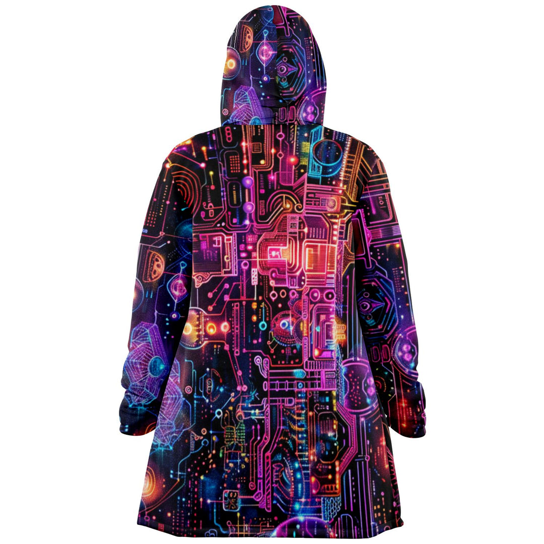 GRIDSTYLES Microfleece Cloak - ACIDMATH AI