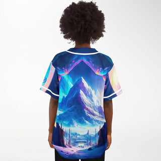 SNOW PORTAL Baseball Jersey - PSYCHEDELIC POUR HOUSE