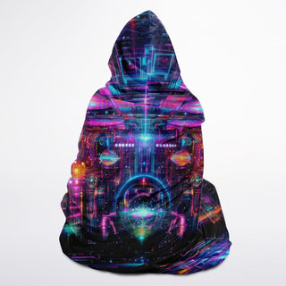 NIGHTDINNER Hooded Blanket Micro Fleece