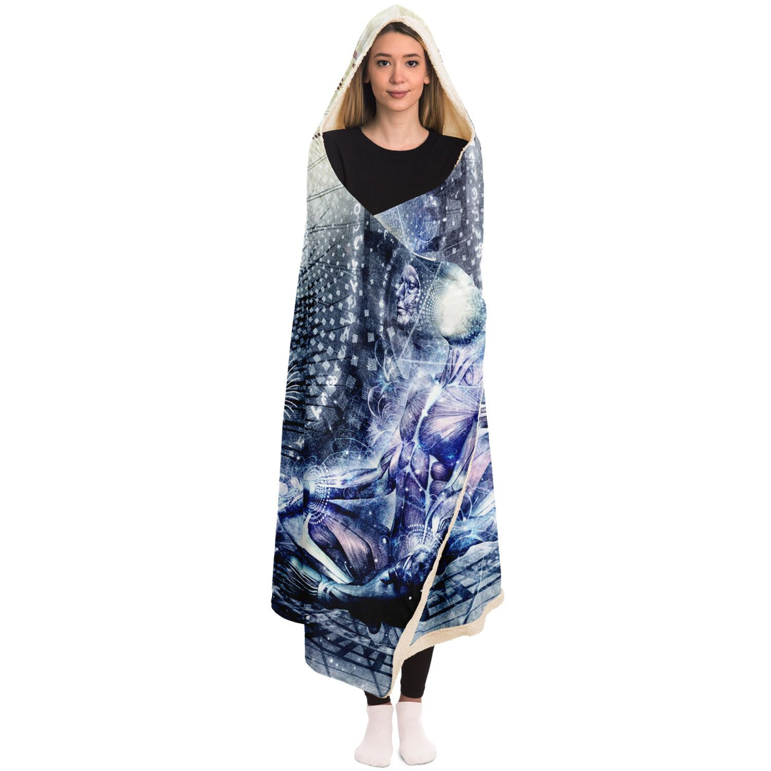 AWAKE CAN BE SO BEAUTIFUL Hooded Blanket - CAMERON GRAY