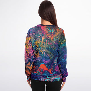 60s Fashion Sweatshirt - ACIDMATH AI