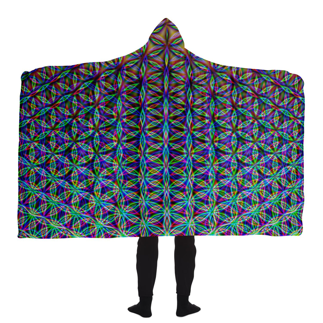 Existence | Hooded Blanket | PatternNerd