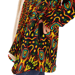 Sun God - Imran - Microfleece Cloak - AOP