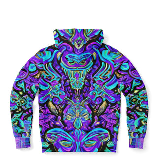 MYSTIC SWIRL Fashion Zip-Up Hoodie