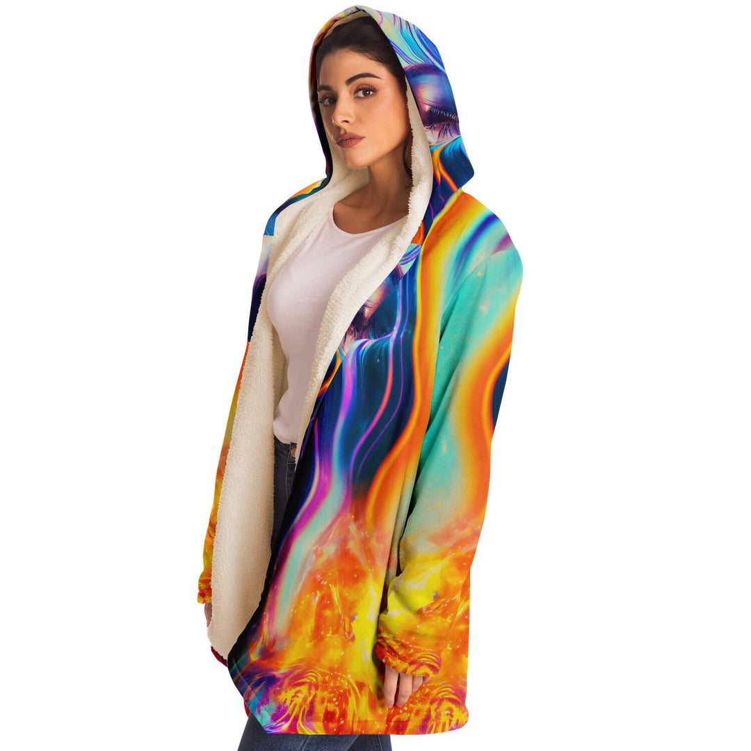 GODESS Microfleece Cloak | Psychedelic Pour House