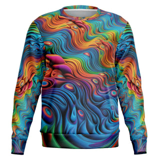 TRIPPED ME OUT Fashion Sweatshirt - ACIDMATH AI
