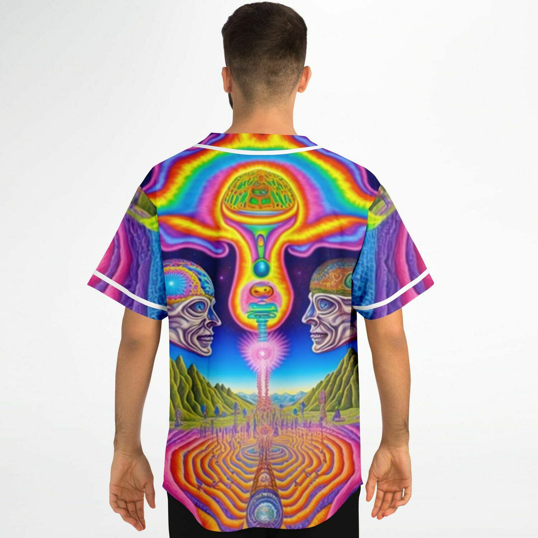 EGO DEATH Baseball Jersey - PSYCHEDELIC POUR HOUSE