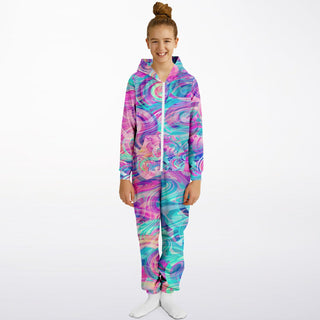FLUFFY CLOUDS Athletic Kids Jumpsuit - ART DESIGN WORKS