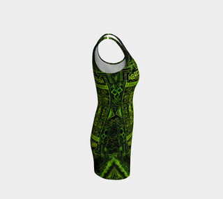 NEON GREENS BODYCON DRESS