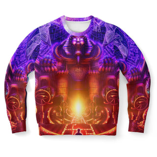 KEY IS WITHIN Fashion Sweatshirt - SALVIA DROID