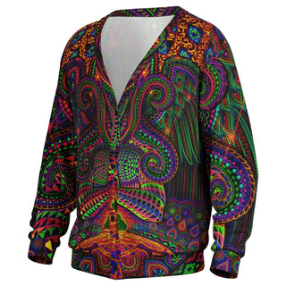 THE GOD SOURCE Cardigan - SALVIA DROID
