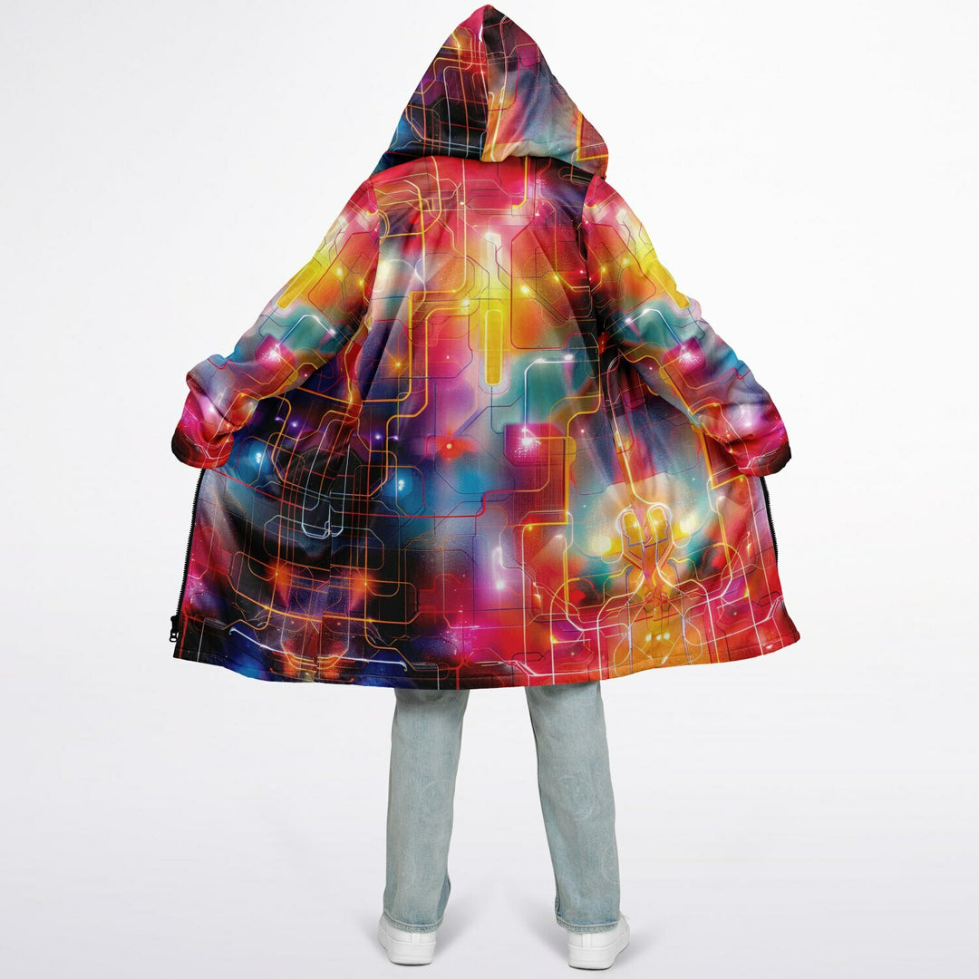 PRETTY FLY Zipper Cloak - ACIDMATH AI