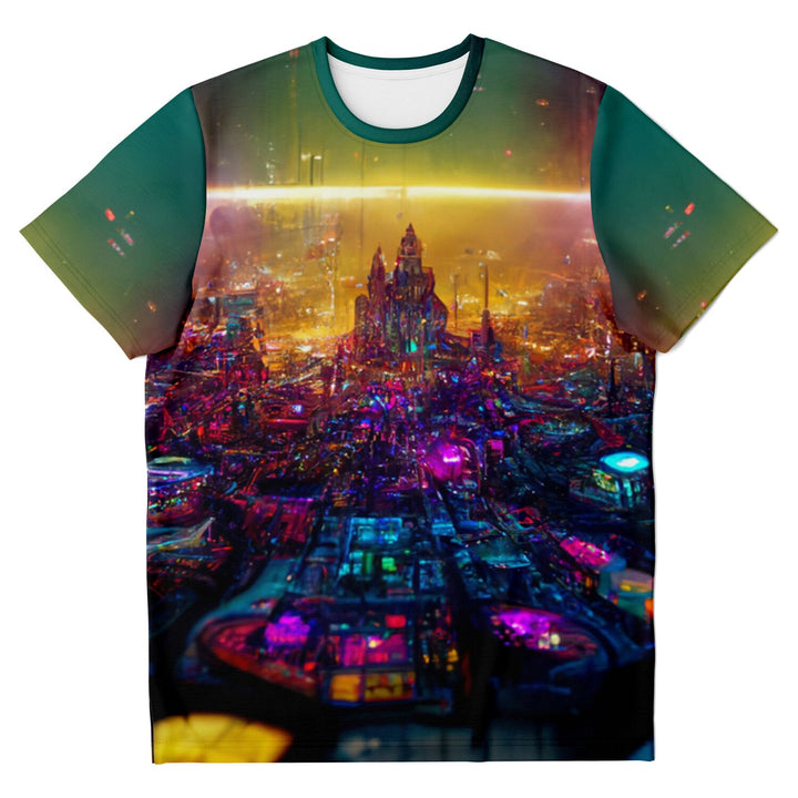 ALIEN CITY T-shirt | ACIDMATH AI