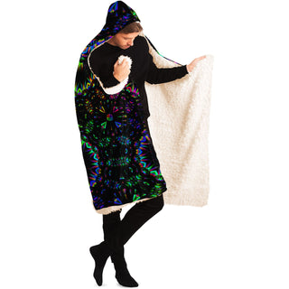 RAVE GOGGLES Hooded Blanket | Psychedelic Pour House