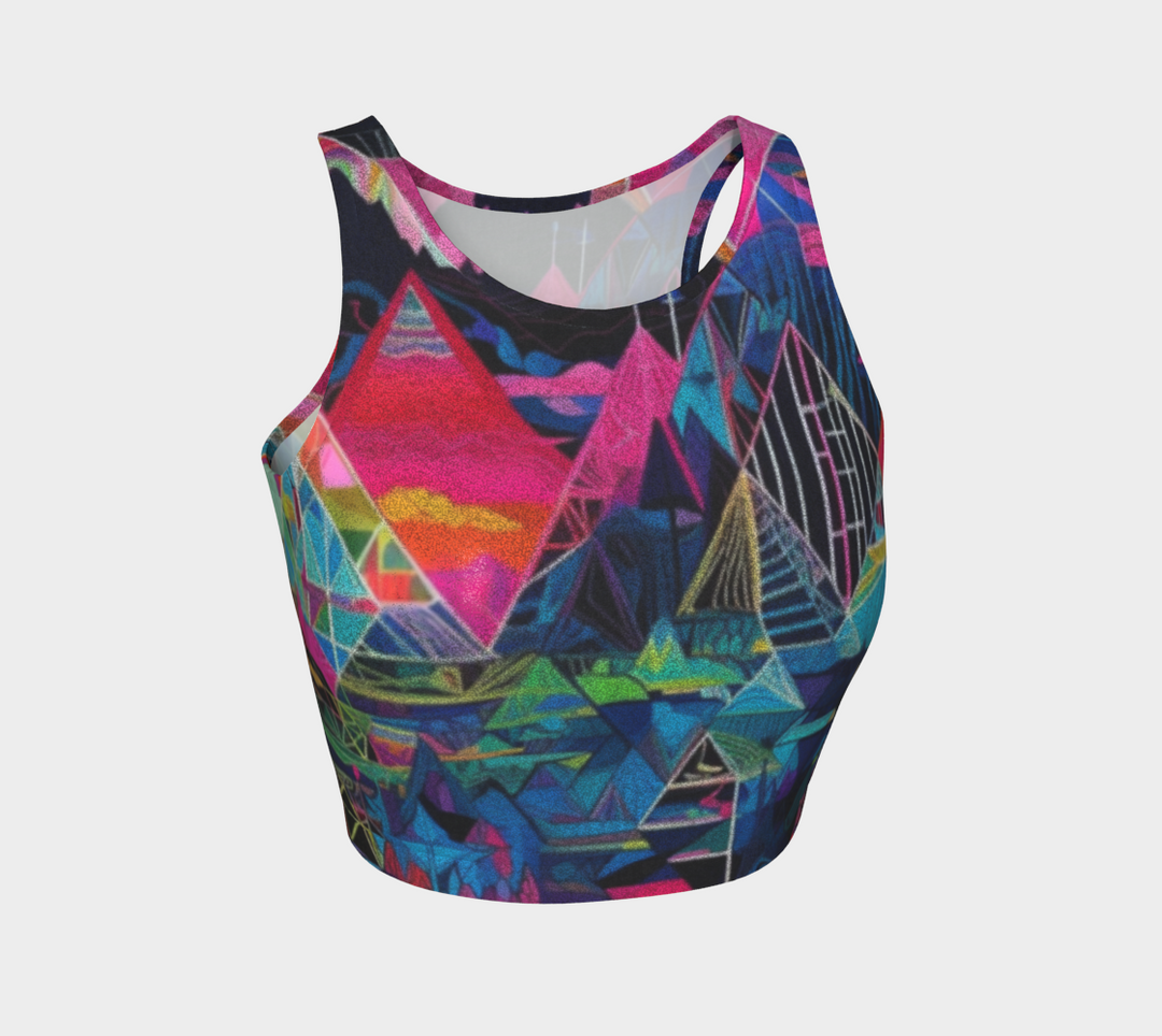 TROPICAL CROP TOP | ACIDMATH AI