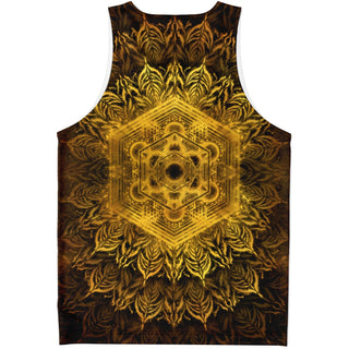 GOLDEN MANDALA Unisex Tank Top