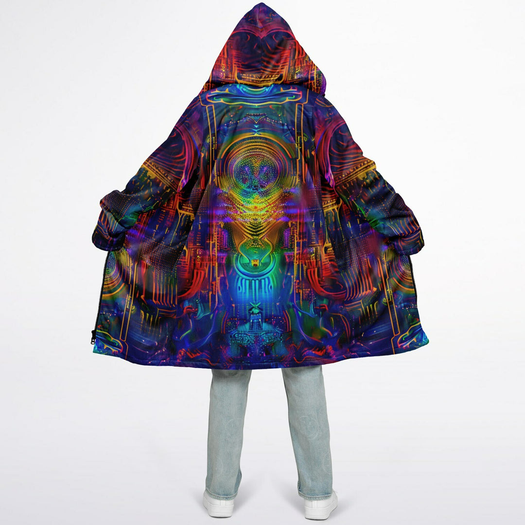 SYNTHESIS Zipper Cloak - ACIDMATH AI