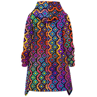 Rainbow Healing Heavyweight Elongated Cloak - Hakan Hisim
