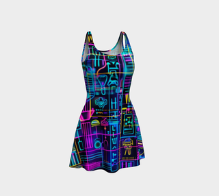 SIGN ARE THERE FLARE DRESS