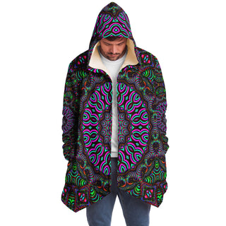 Cyber Stylin - Imran - Microfleece Cloak - AOP