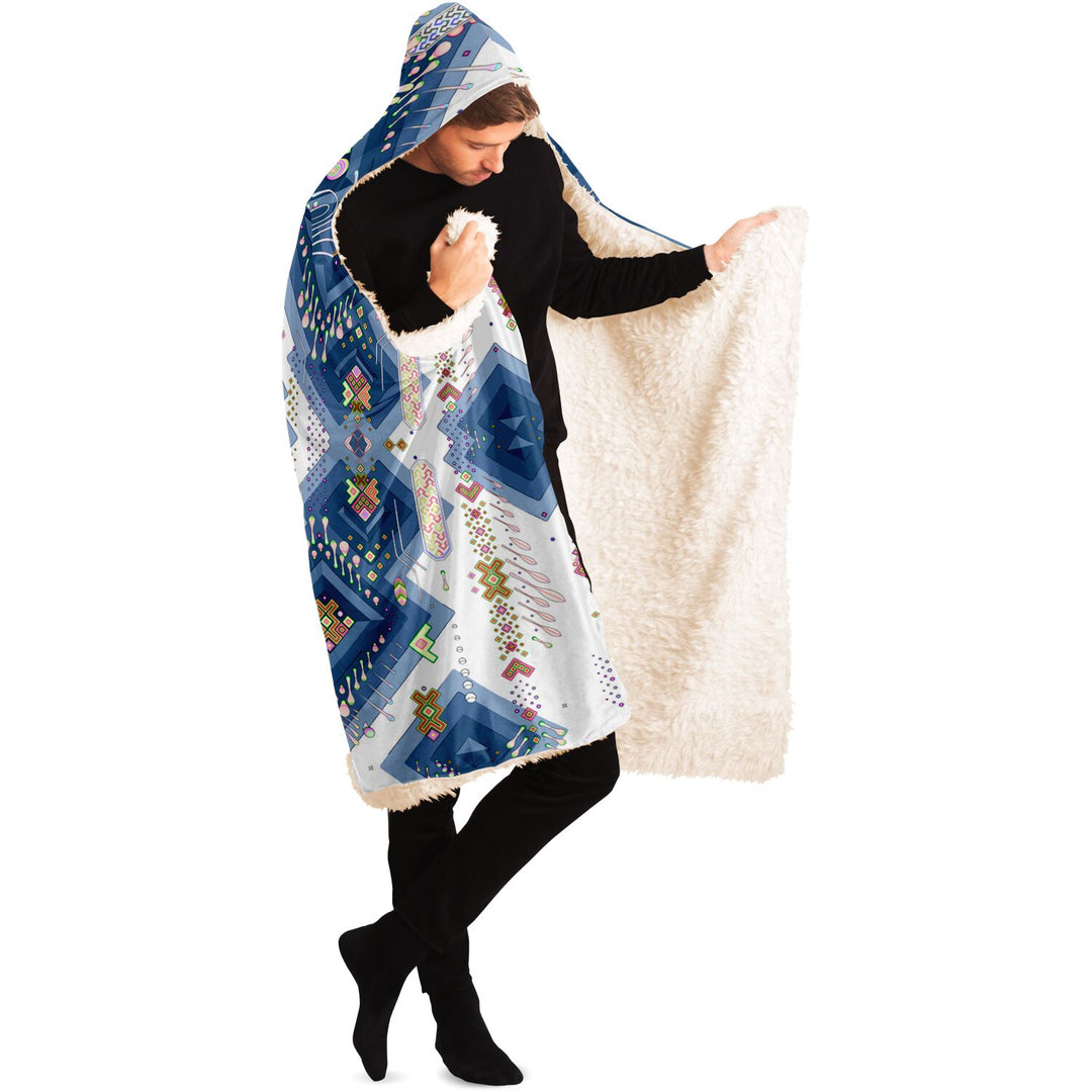 JUNGLE FLASH Hooded Blanket - TAS
