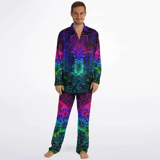 METATRONIC Men's Satin Pajamas - YANTART