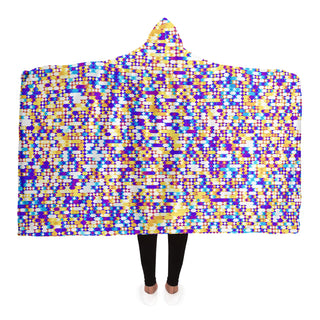 DOTS Hooded Blanket - ARTDESIGNWORKS