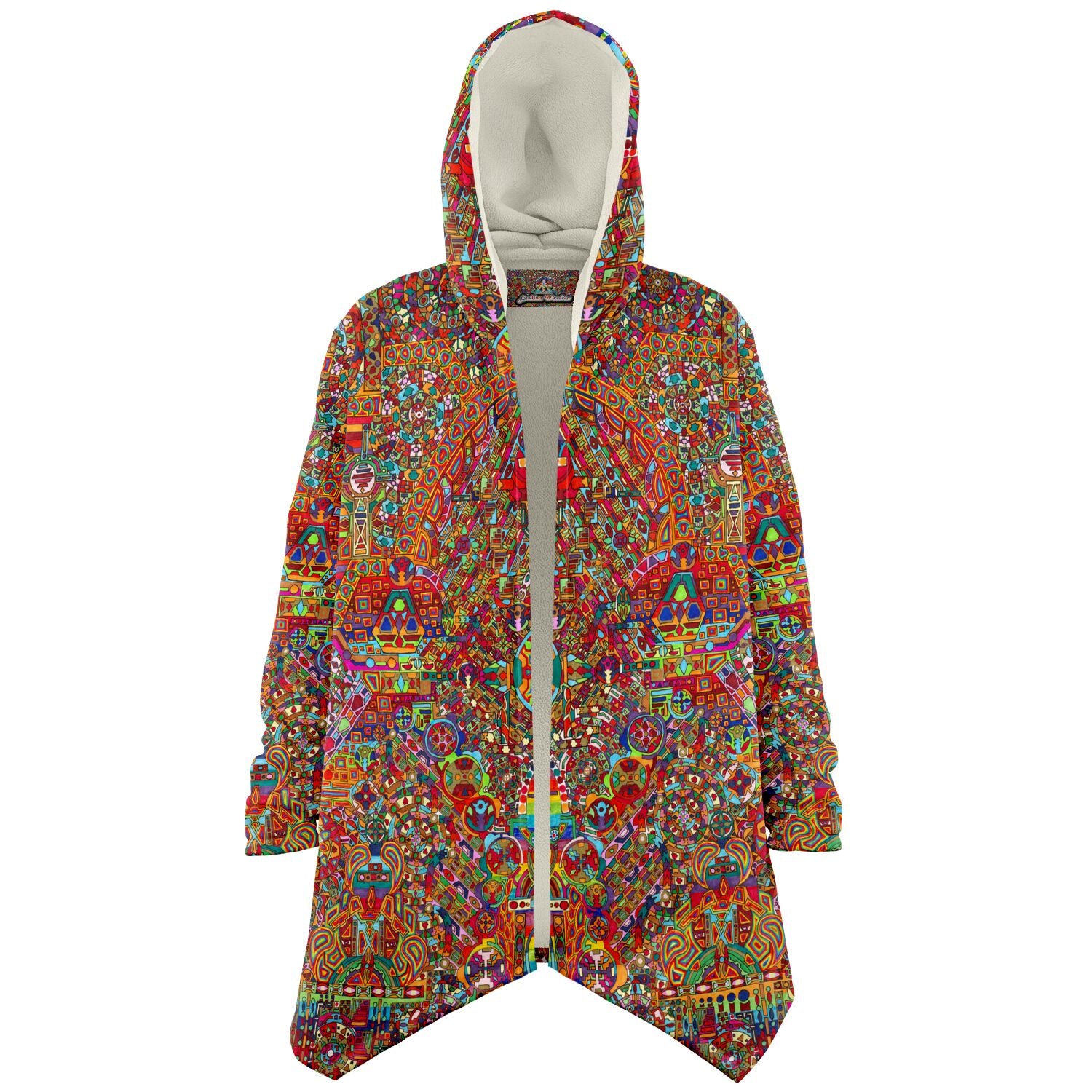 MANDALA Microfleece Cloak | LACHLAN WARDLAW