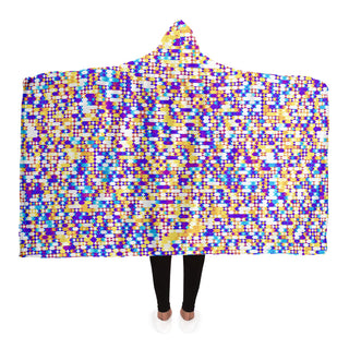 TIC TACS Hooded Blanket - AOP | ARTDESIGNWORKS